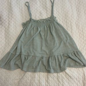 Light blue anthropologie tank top